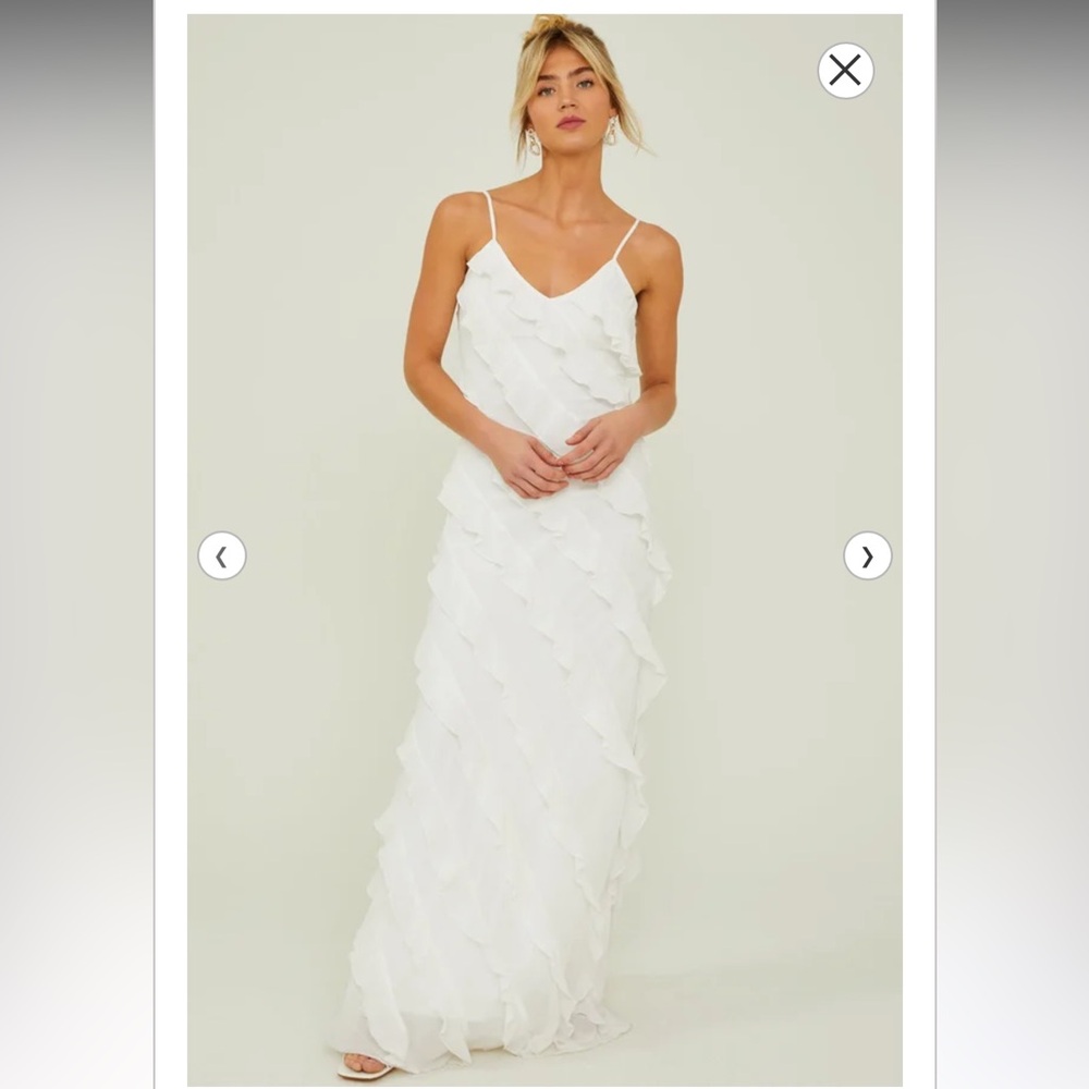 Altar’d State • Clover Ruffle Maxi Dress